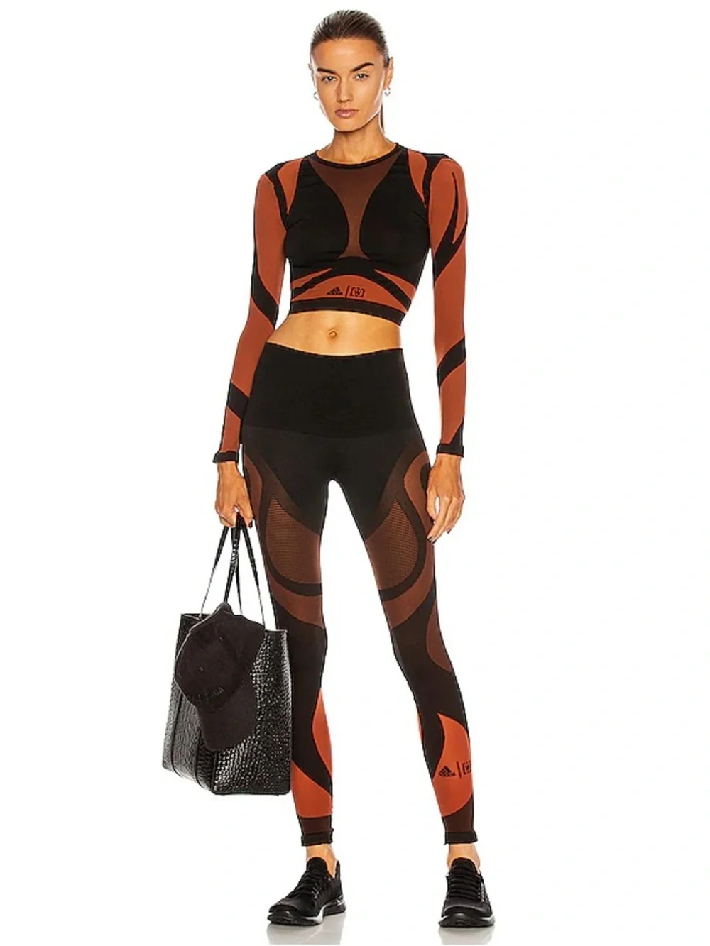 NWT Wolford x Adidas Sheer Motion Leggings L Sequoia Black ULTRA RARE Athleisure